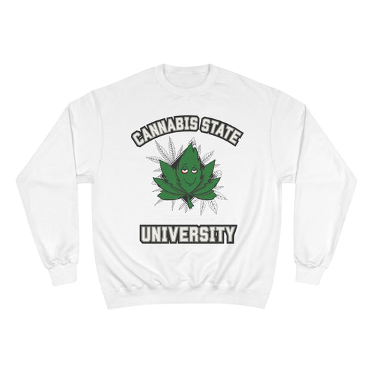 Champion Sweatshirt - Cannabis University and College Themed Shirt