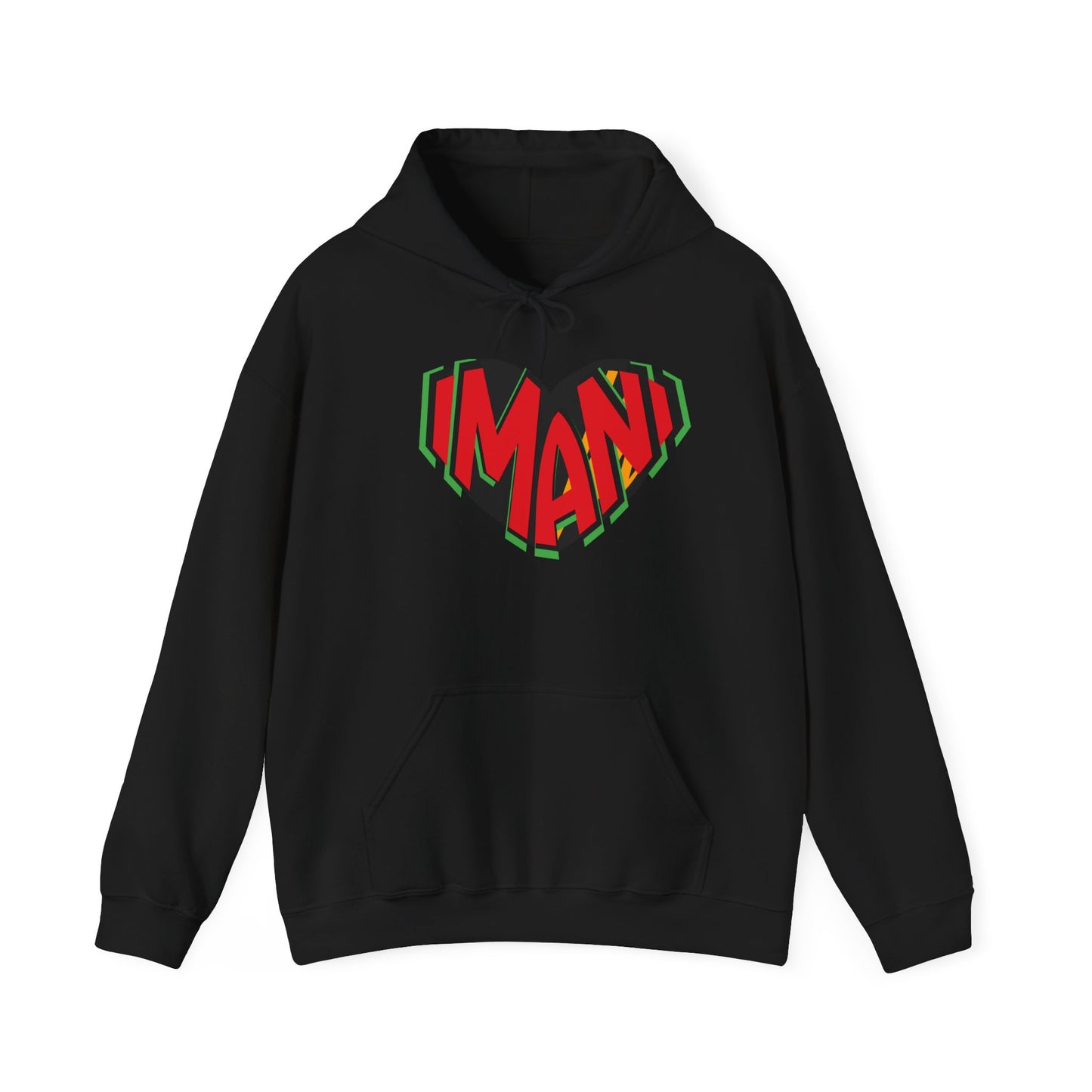 Imani Faith Kwanzaa Hoodie | Premium Pan-African Hooded Sweatshirt | Black History Month Gift | Cultural Pride Streetwear