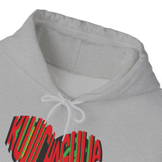 Kujichagulia Self-Determination Kwanzaa Hoodie | Premium Pan-African Hooded Sweatshirt | Black History Month Gift | Cultural Pride Streetwear