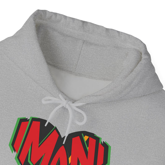 Imani Faith Kwanzaa Hoodie | Premium Pan-African Hooded Sweatshirt | Black History Month Gift | Cultural Pride Streetwear