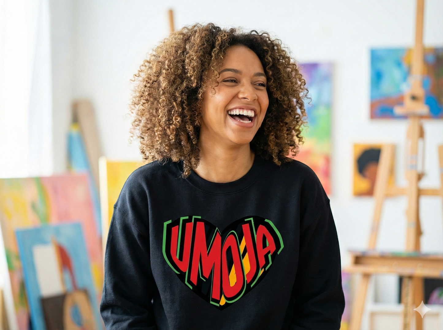 Umoja Unity Kwanzaa Sweatshirt | Premium Pan-African Crewneck | Black History Month Gift | Cultural Pride Streetwear