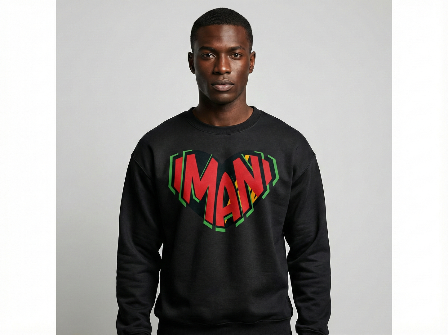 Imani Faith Kwanzaa Sweatshirt | Premium Pan-African Crewneck | Black History Month Gift | Cultural Pride Streetwear