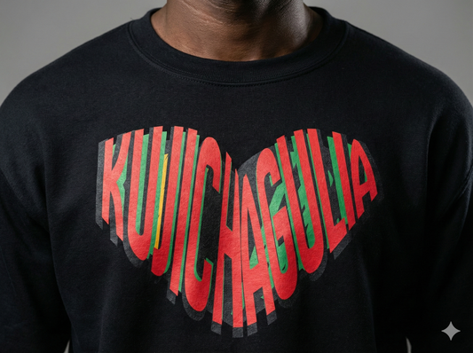 Kujichagulia Self-Determination Kwanzaa Sweatshirt | Premium Pan-African Crewneck | Black History Month Gift | Cultural Pride Streetwear