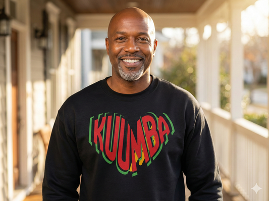 Kuumba Creativity Kwanzaa Sweatshirt | Premium Pan-African Crewneck | Black History Month Gift | Cultural Pride Streetwear