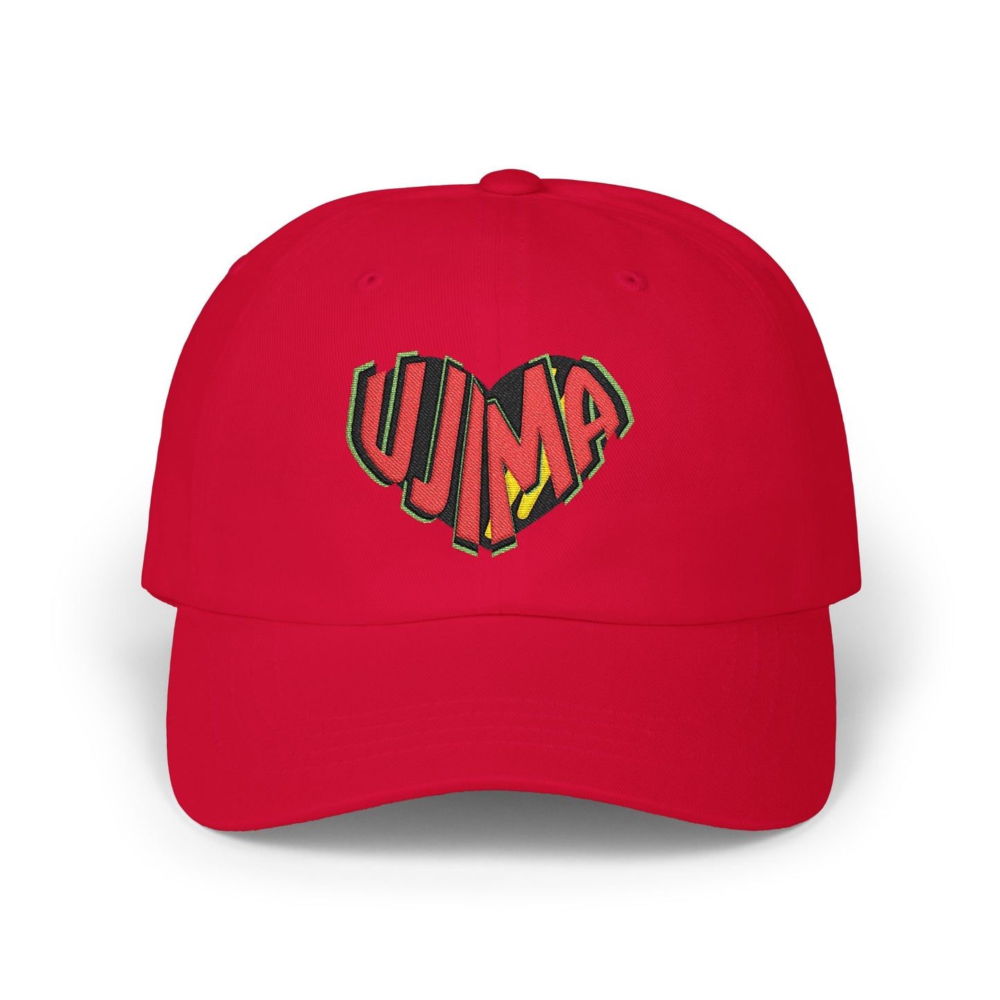 Ujima Collective Work Kwanzaa Dad Hat | Premium Pan-African Baseball Cap | Black History Month Gift | Cultural Pride Streetwear