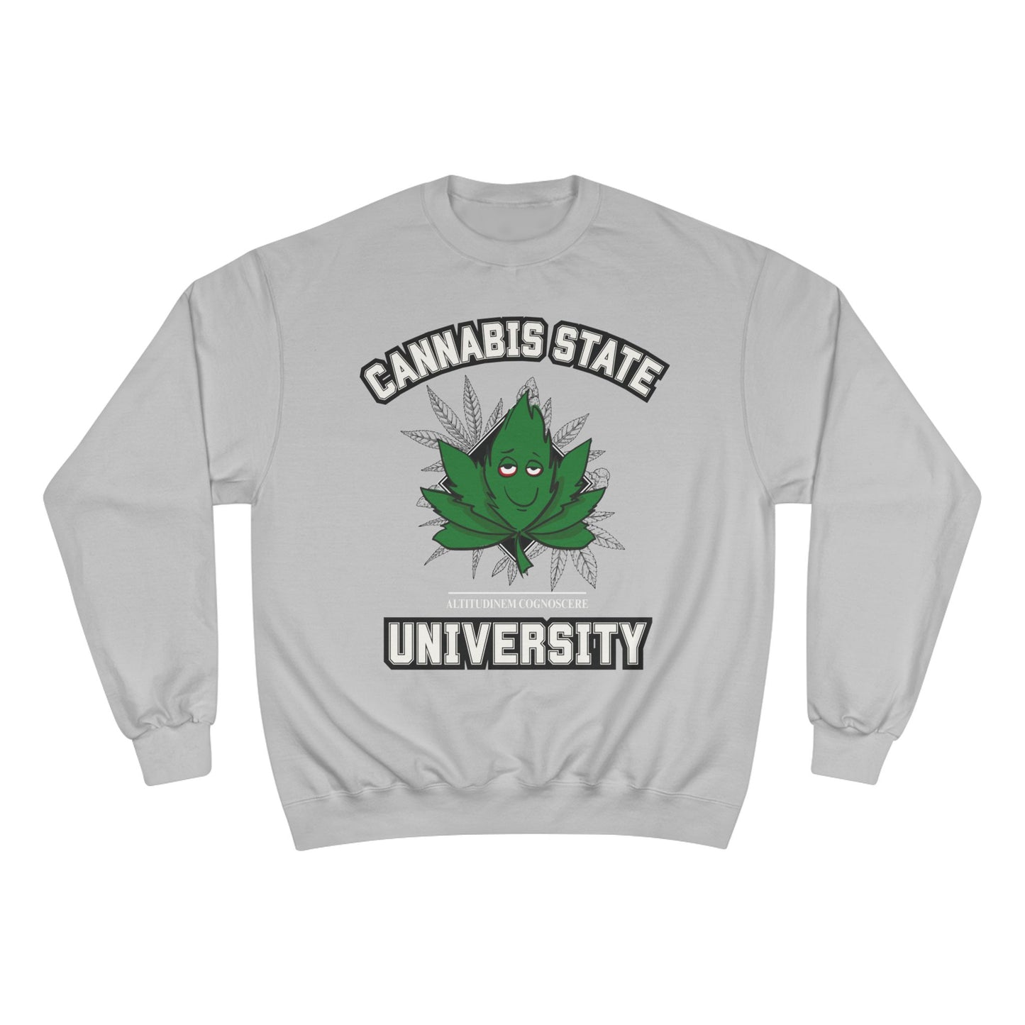 Champion Sweatshirt - Cannabis University and College Themed Shirt