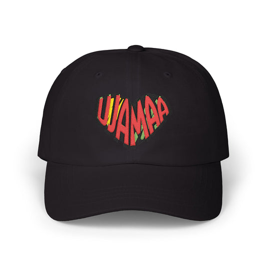 Ujamaa Cooperative Economics Kwanzaa Dad Hat | Premium Pan-African Baseball Cap | Black History Month Gift | Cultural Pride Streetwear