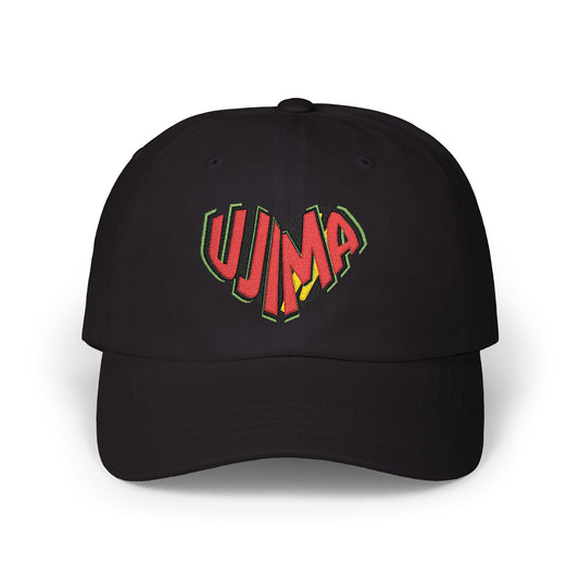 Ujima Collective Work Kwanzaa Dad Hat | Premium Pan-African Baseball Cap | Black History Month Gift | Cultural Pride Streetwear