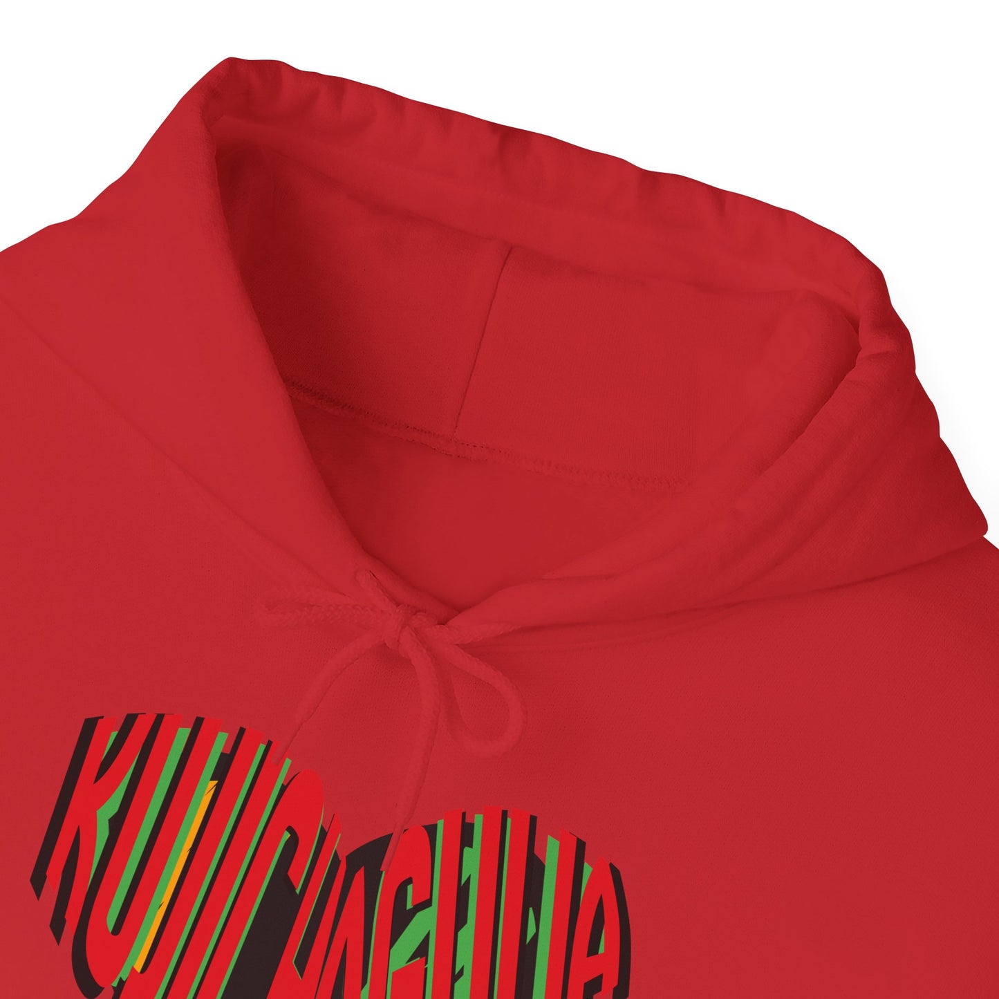 Kujichagulia Self-Determination Kwanzaa Hoodie | Premium Pan-African Hooded Sweatshirt | Black History Month Gift | Cultural Pride Streetwear